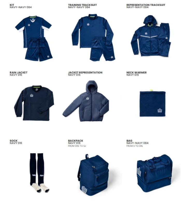 Admiral Combo Kit Color 084_NVY_NVY (3XS)